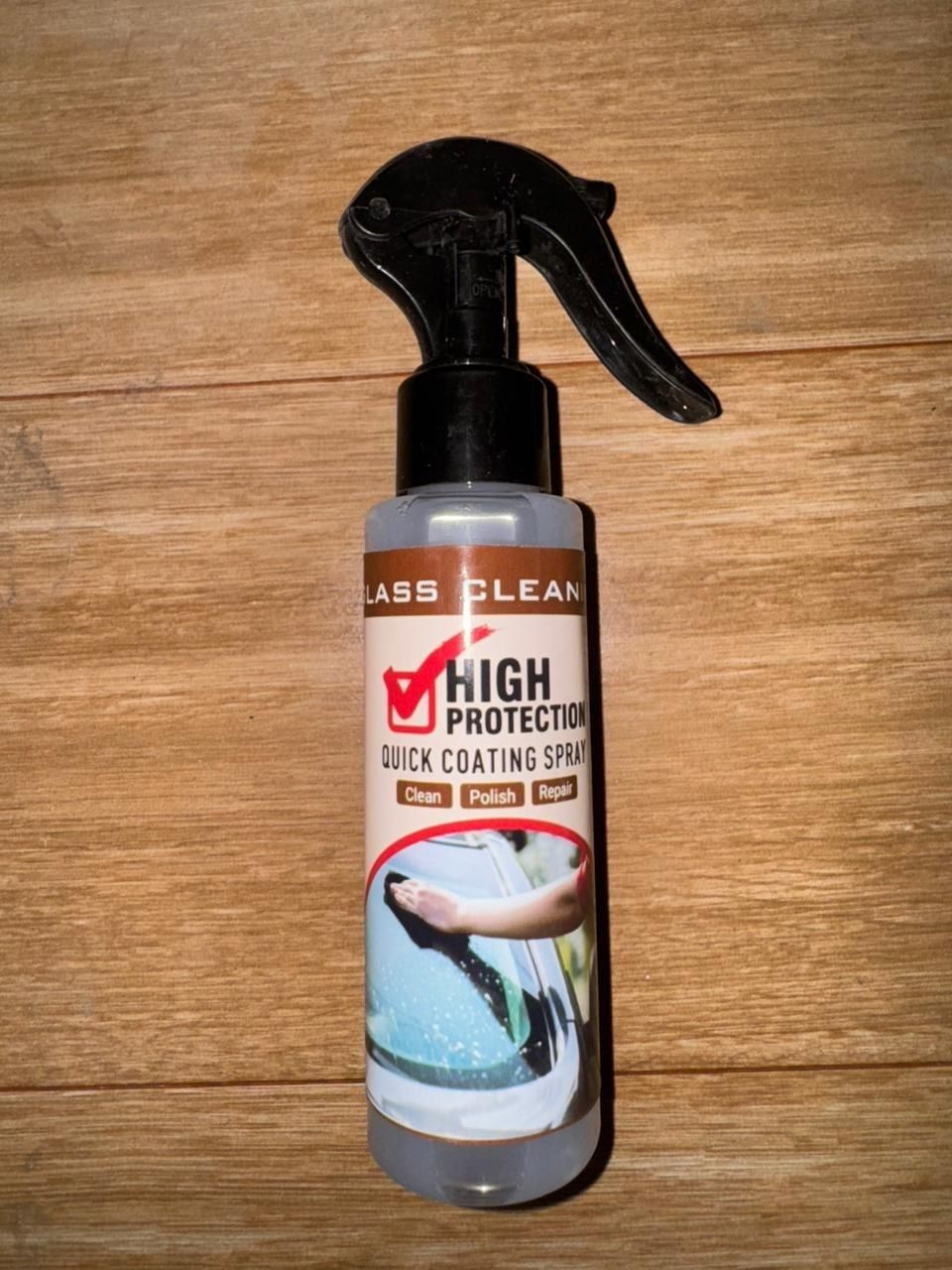 High Protection Glass Cleaner Quick Coating Spray 100 ml